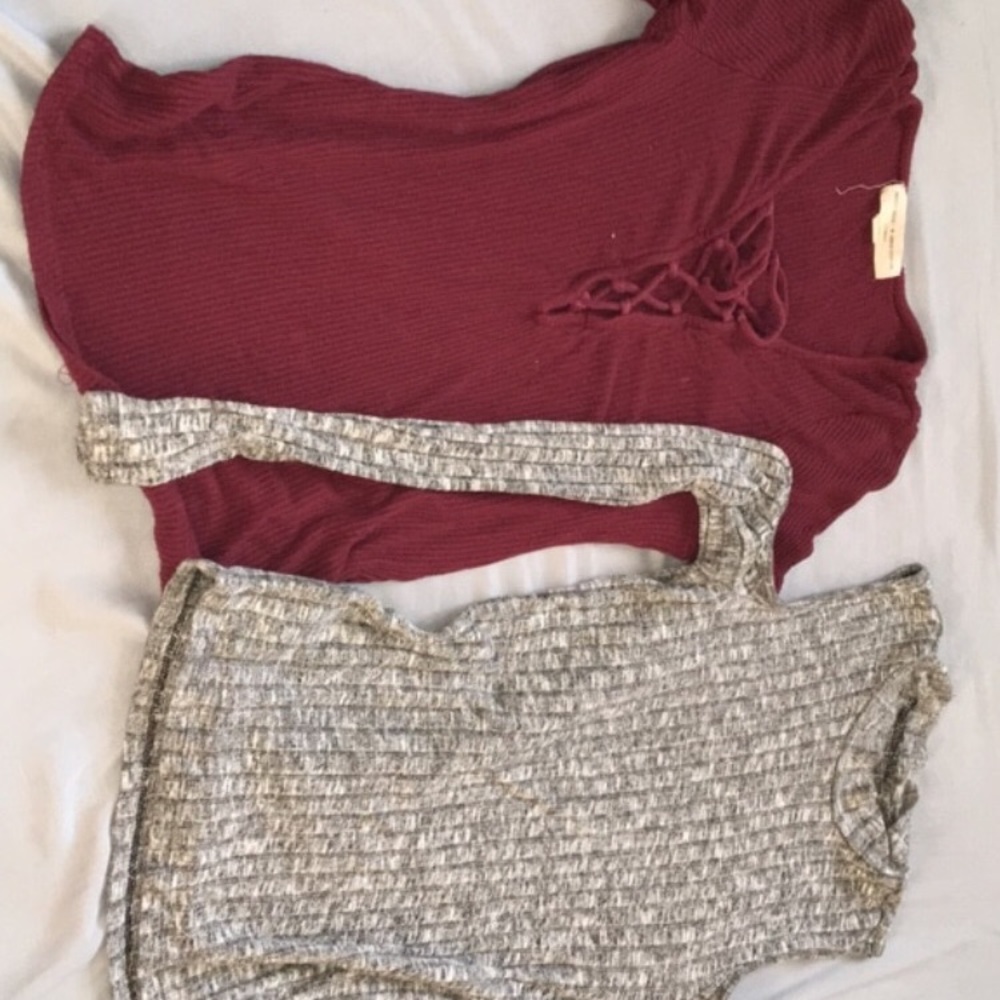 2 long sleeve shirts